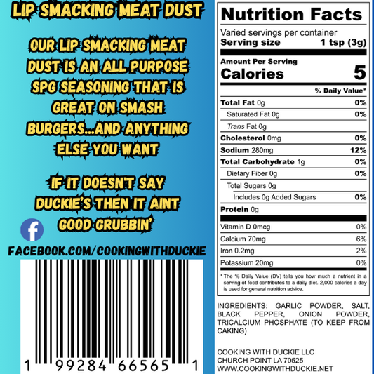 Lip Smacking Meat Dust