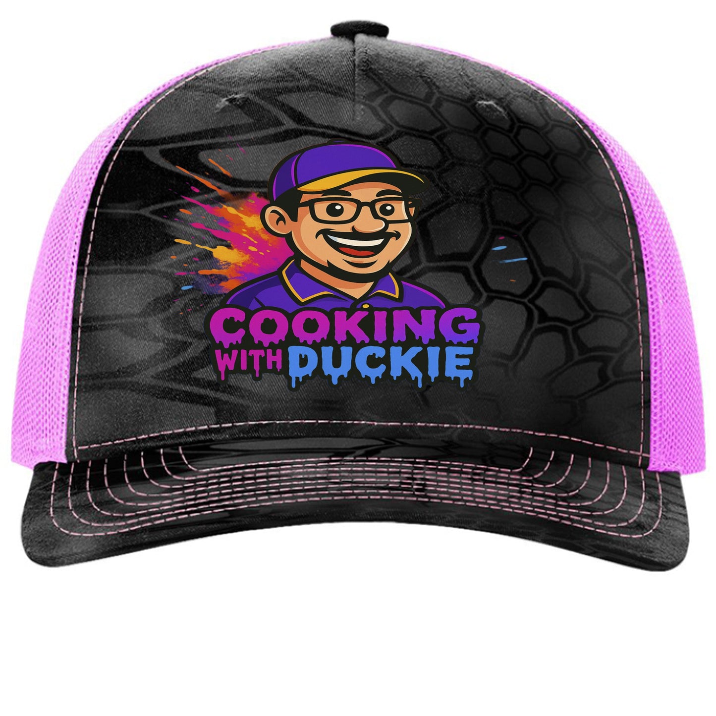 Kryptek Typhon/ Neon Pink - FRONT